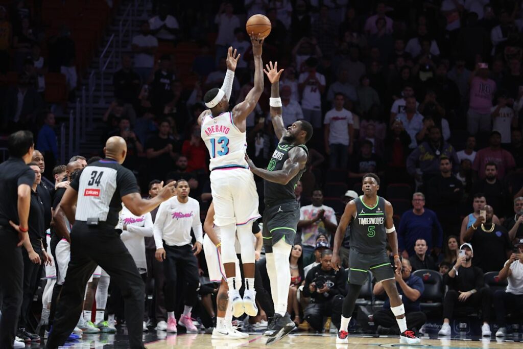 Heat C Bam Adebayo fined $50K for making inappropriate contact with official after controversial ending