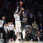 Heat C Bam Adebayo fined $50K for making inappropriate contact with official after controversial ending