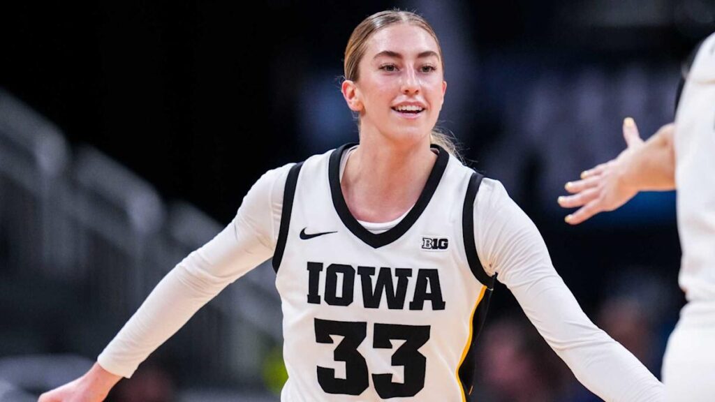 Olsen, Iowa blow it open early and cruise to win over Wisconsin in Big Ten women’s tourney