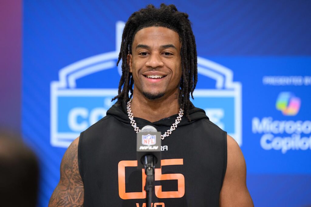 NFL scouting combine: Texas’ Isaiah Bond fails to back up prediction of topping Xavier Worthy’s 40-yard dash record