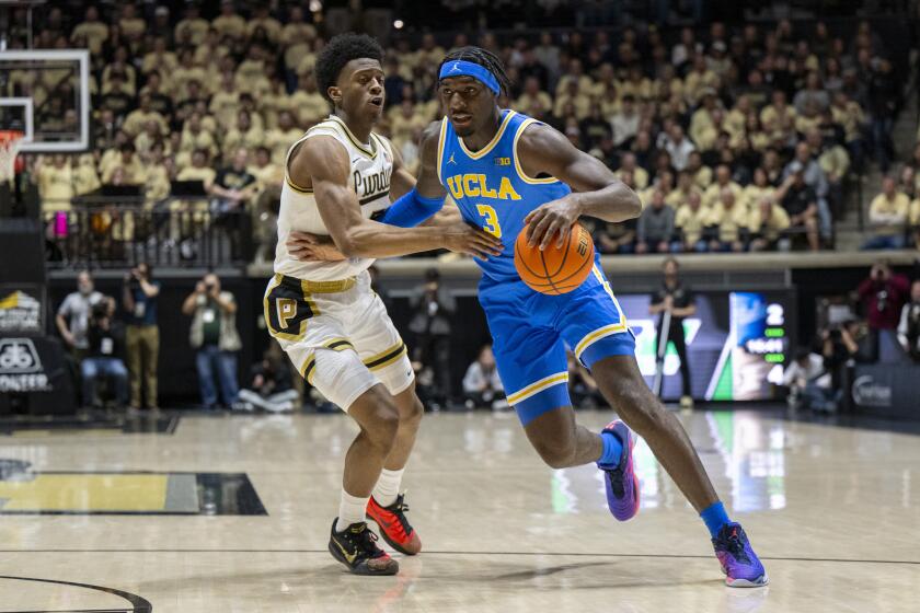 UCLA fades in loss to No. 20 Purdue, complicating its path in the Big Ten tourney