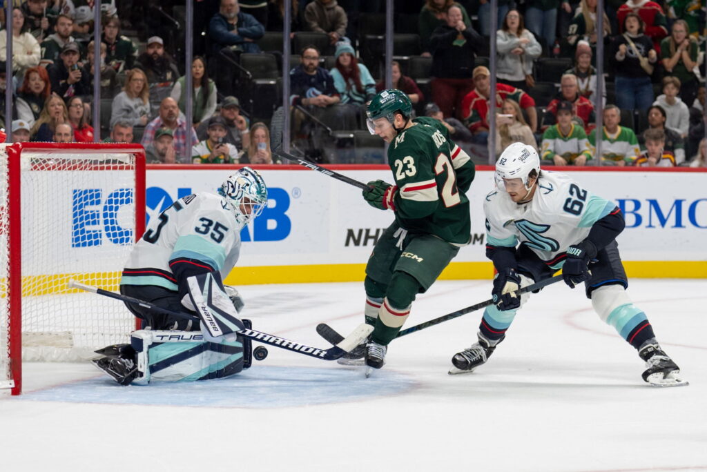 (3-19-25) Wild Vs Kraken: Game Preview, Line Combinations