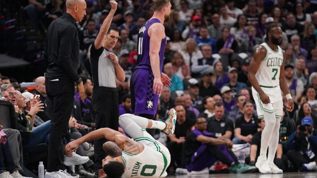 What we know about Jayson Tatum ankle sprain in Celtics win vs. Kings