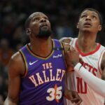 Suns star suffers left ankle sprain