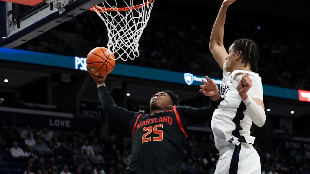 No. 16 Maryland beats Penn State 68-64 to inch closer to double bye in Big Ten tourney