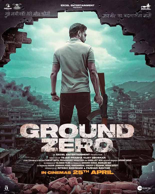 Ground Zero first look poster introduces Emraan Hashmi as a BSF Commandant : Bollywood News