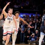 UConn uses late rally to advance to Big East tournament semifinals after 73-56 win over Villanova