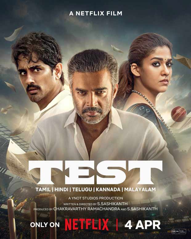 R Madhavan, Nayanthara and Siddharth starrer Test to premiere on Netflix from April 4 : Bollywood News