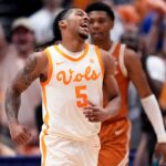 Chaz Lanier scores 23 as No. 8 Tennessee downs Texas to reach SEC Tournament semis