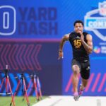 Texas’ Matthew Golden enters likely first-round territory with WR-best 4.29-second 40-yard dash at NFL combine