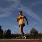 Former basketball player Jack Stadlman bursts onto the track scene