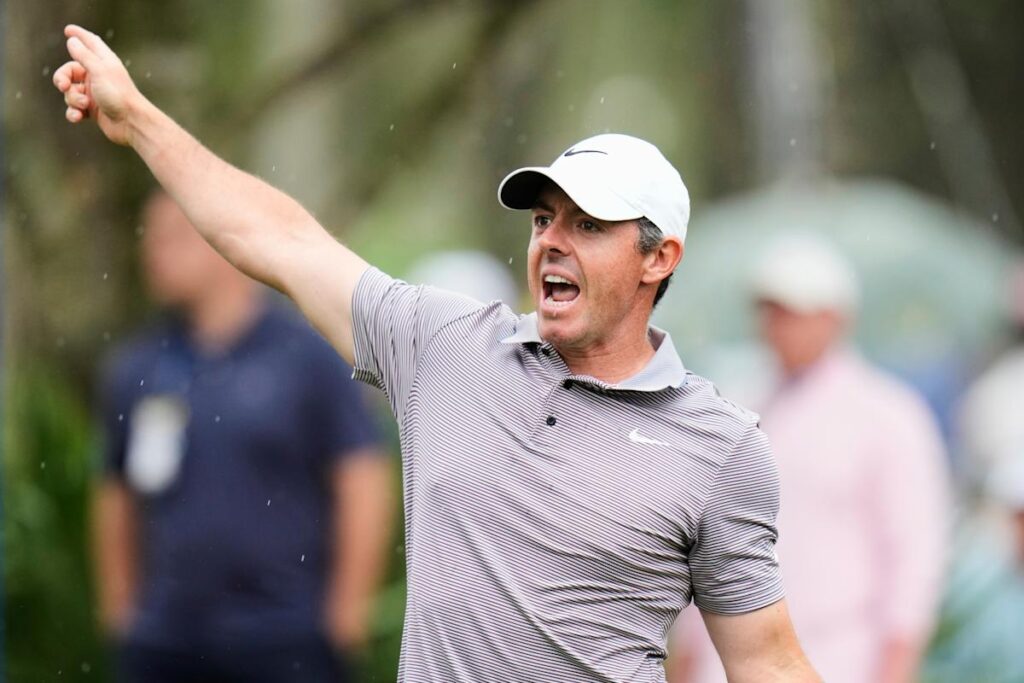 The Players Championship: McIlroy, Spaun end the day tied, will face off Monday in playoff