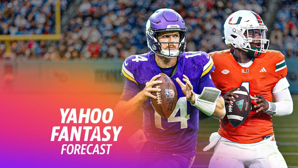 Free agency preview: How Sam Darnold could impact Cam Ward’s draft stock | Yahoo Fantasy Forecast