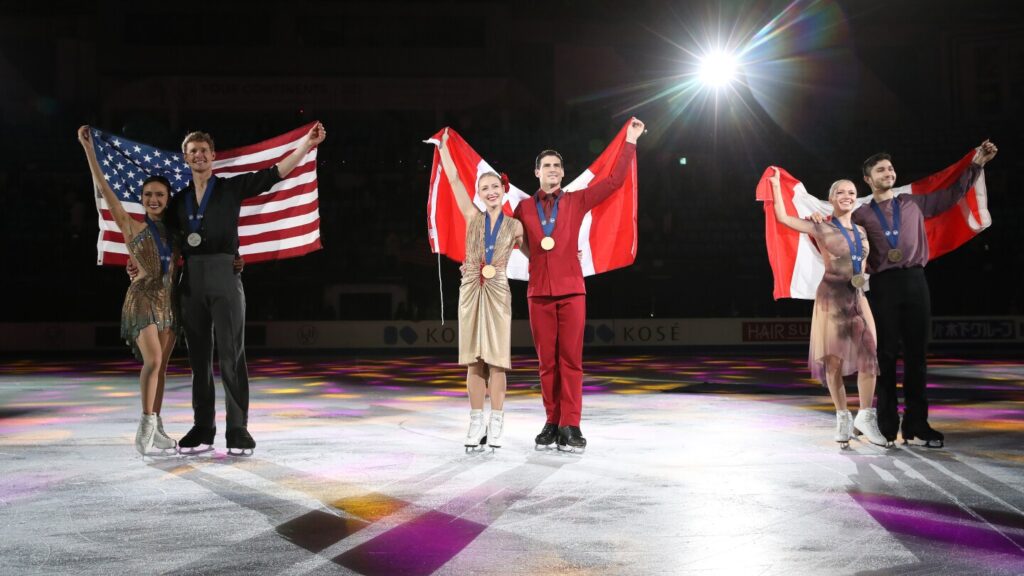 At figure skating worlds, a U.S.-Canada ice dance story adds a chapter