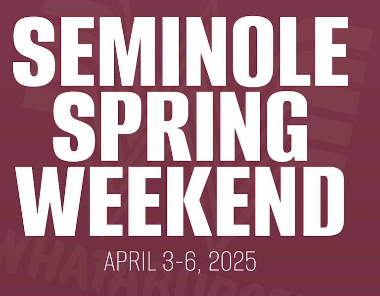 Seminole Spring Weekend set for April 3-6