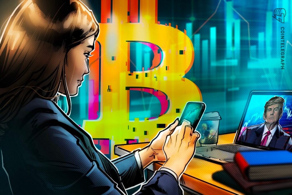 Bitcoin price hits 7-week high as Trump softens tone on trade war