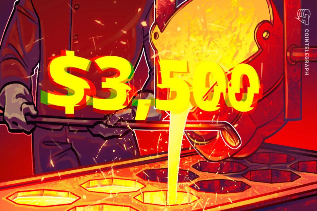 Gold is money, says Peter Schiff as price hits $3,500 ATH