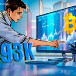 Bitcoin traders turn to $93K yearly open as BTC price hits 6-week high
