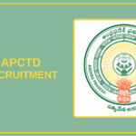 ﻿APCTD Recruitment 2025 – Apply for Vacancies
