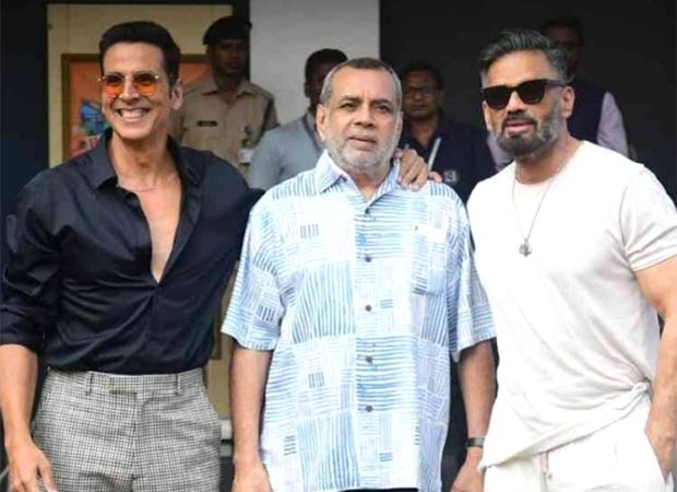 Akshay Kumar, Suniel Shetty, and Paresh Rawal kickstart Hera Pheri 3 shoot? Here’s what we know : Bollywood News
