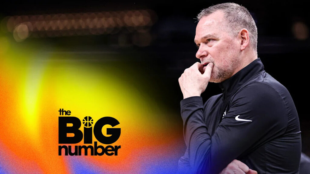 Jawdropping stat about TOTAL LACK of help Jokic got in Denver | The Big Number