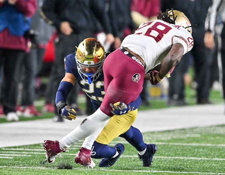 Notre Dame safety Kennedy Urlacher transferring to USC