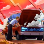 Coinbase revenue falls 10% in Q1, missing industry estimate