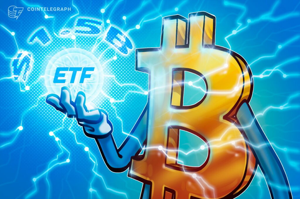 US Bitcoin ETFs near record month after $1.5B inflows in 2 days