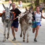 Backcountry runners embrace the thrill of racing with burros in New Mexico