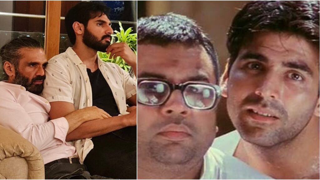 Hera Pheri 3: Suniel Shetty recalls son Ahan’s reaction to Paresh Rawal’s exit and it represents every fan of comedy caper