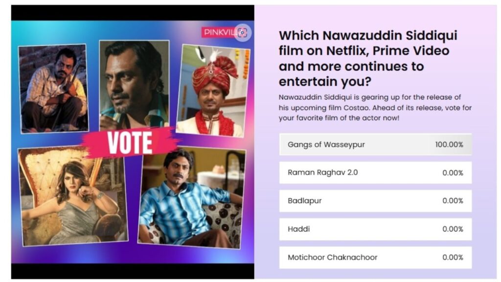 POLL RESULT: Nawazuddin Siddiqui’s THIS film on OTT remains unbeatable as fan favorite