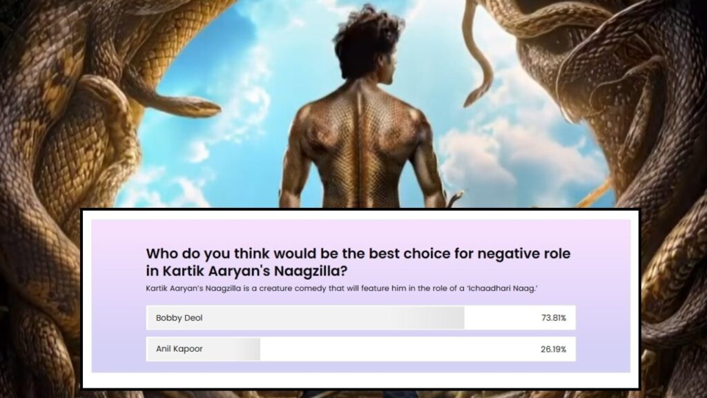 POLL RESULT: Not Anil Kapoor, but THIS actor fans think would be best choice for negative role in Kartik Aaryan’s Naagzilla