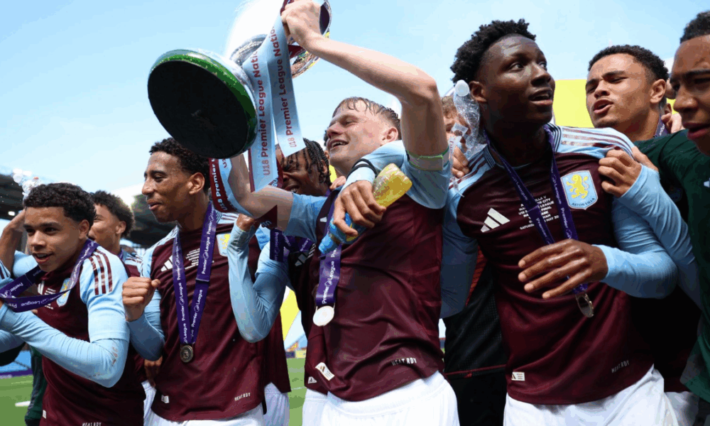 Aston Villa U18s beat Man City to lift U18 Premier League National title