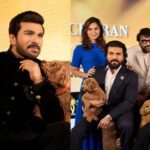 Viral Photo: Ram Charan and pet dog Rhyme get their wax statue at Madame Tussauds; Upasana and Chiranjeevi pose