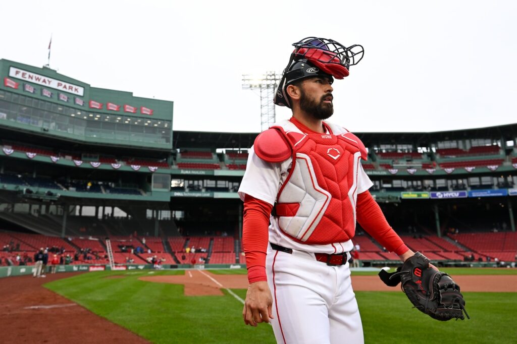 Connor Wong returns to Red Sox roster; backup catcher sent to AAA