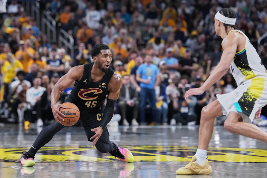 Cavs’ Donovan Mitchell to get MRI of ankle he injured in Game 4 of Eastern semis against Pacers