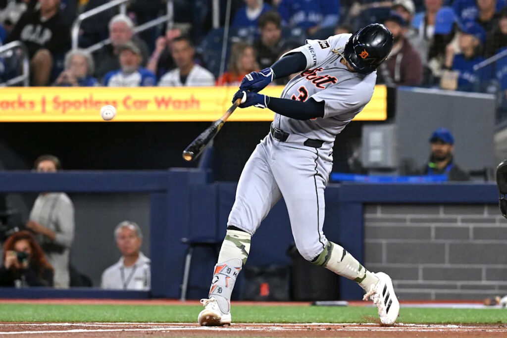 Torkelson has 3 RBIs as Tigers beat Blue Jays 3-2, remain unbeaten when Jobe starts