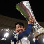 South Korea cheers Son Heung-min after Europa League win