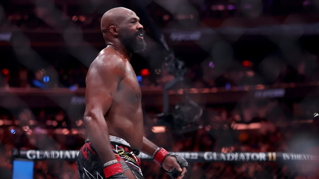 Yes, Jon Jones, it’s still called ducking even when you’re having fun