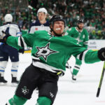 Mikael Granlund gets 1st career playoff hat trick as Stars beat top-seeded Jets for 3-1 series lead