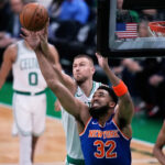 Porzingis available, Hauser out with ankle sprain for Celtics’ Game 2 matchup with Knicks