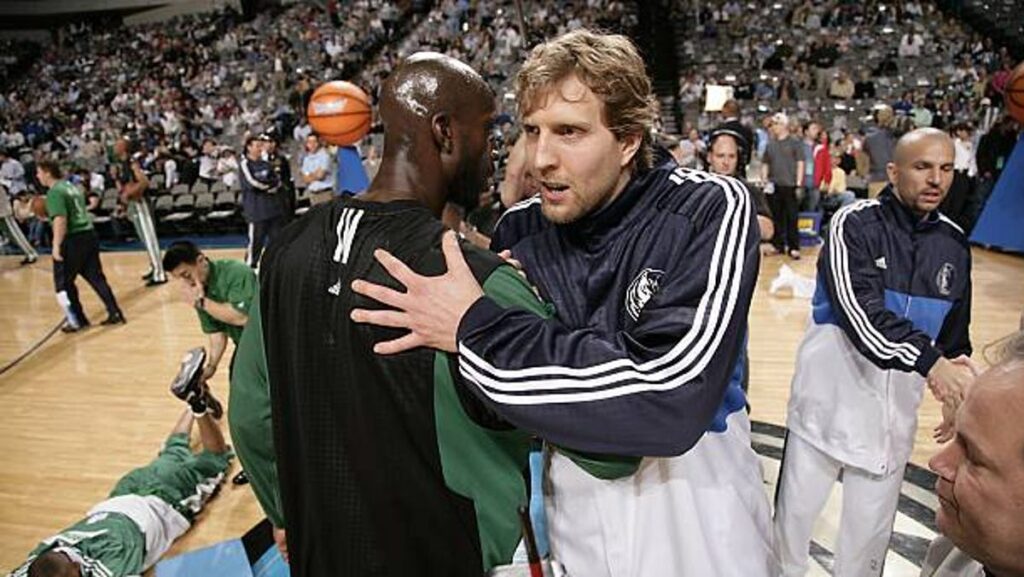 Who was better, Celtics legend Kevin Garnett, or Mavs icon Dirk Nowitzki?