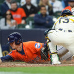 Valdez and Peña help Astros trounce Brewers to avoid a sweep