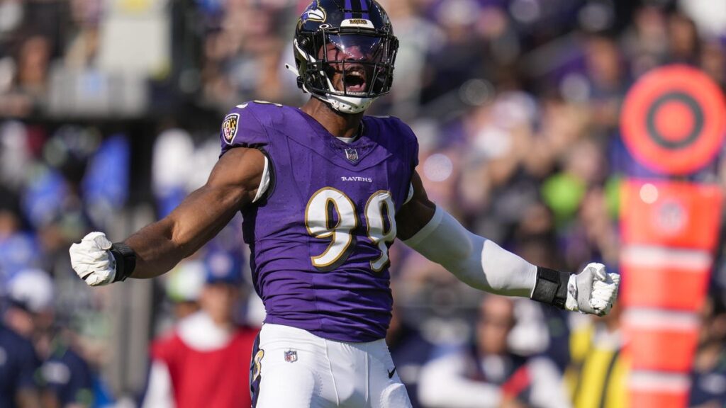 Odafe Oweh’s new look is all the rage at Ravens OTAs