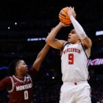 Wisconsin basketball John Tonje NBA post-combine mock draft update