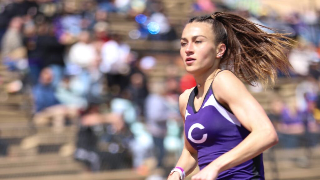 Canyon’s Addyson Bristow wins 1,600, 800 at UIL state meet.