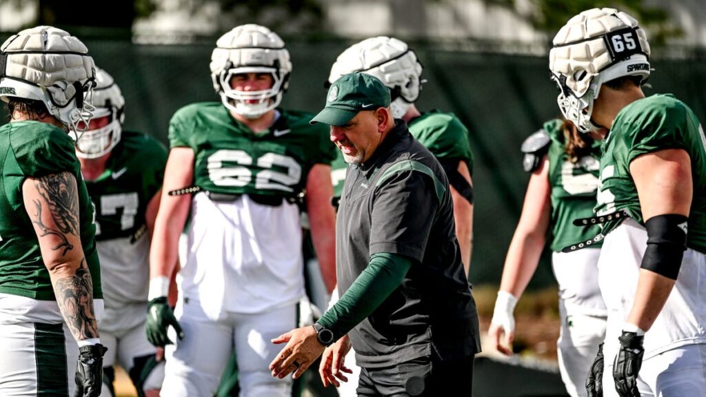 Michigan State football in pursuit of 4-star OT, makes top three
