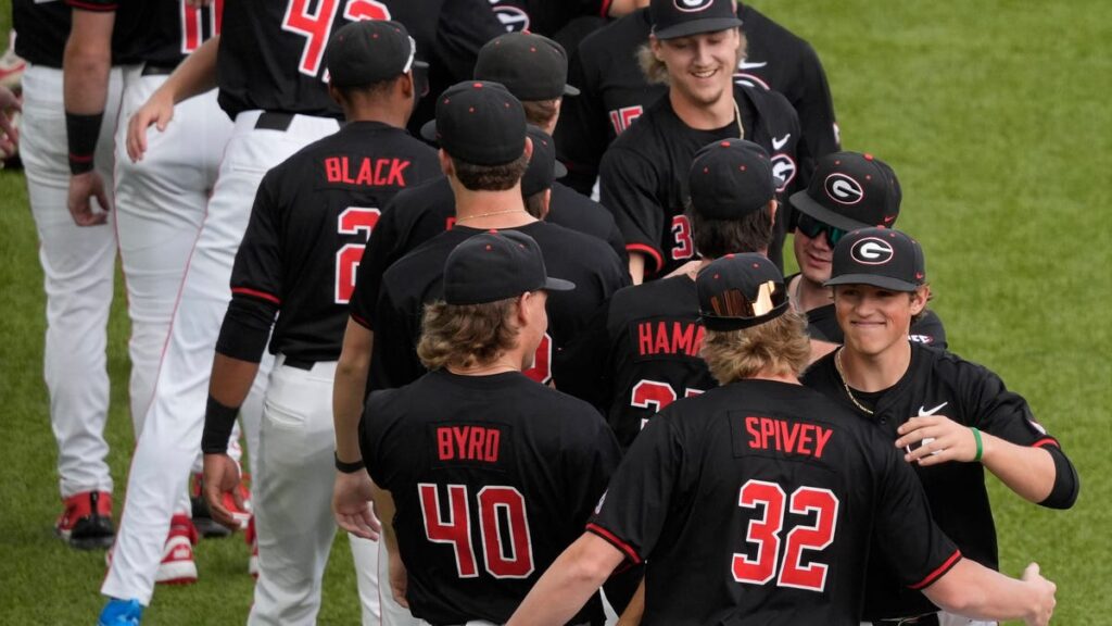 No. 7 Georgia baseball schedule, TV as Bulldogs play Missouri