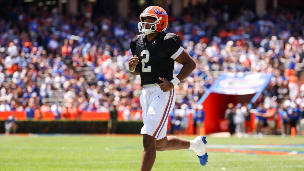 Gators QB room, DJ Lagway’s status after spring