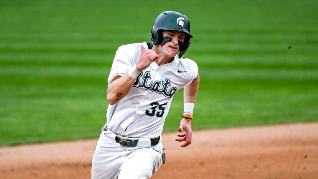 Watch Randy Seymour’s walk off single for Michigan State baseball